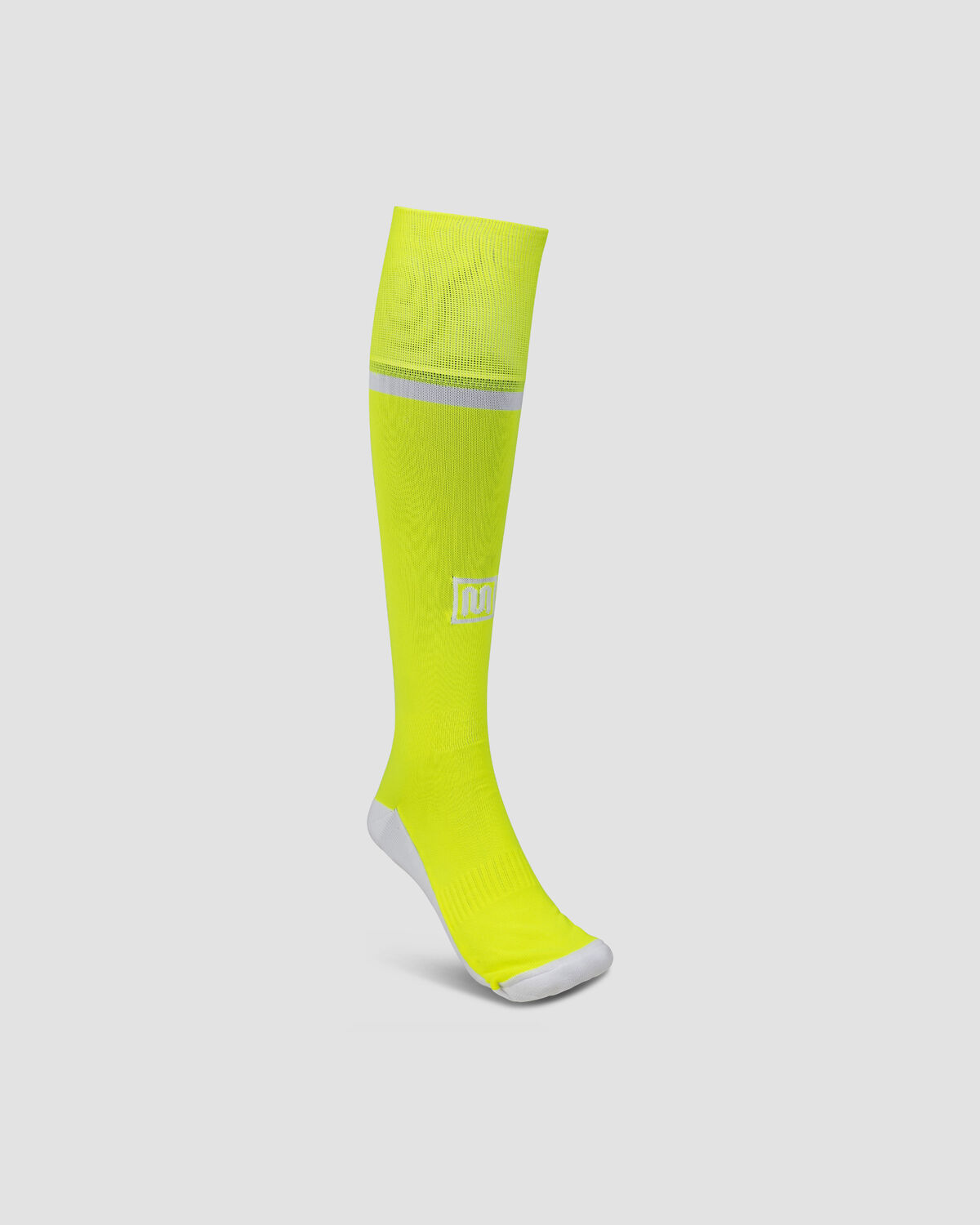 MEYBA Player Sock, Flou Yellow/White, hi-res